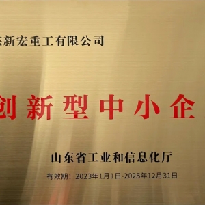 分公司新宏重工企業(yè)資質(zhì)